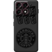 Чорний чохол BoxFace Moto Edge 70 Pro Black Coffee