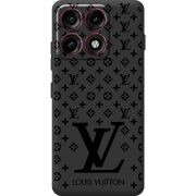 Чорний чохол BoxFace Moto Edge 70 Pro LV Style