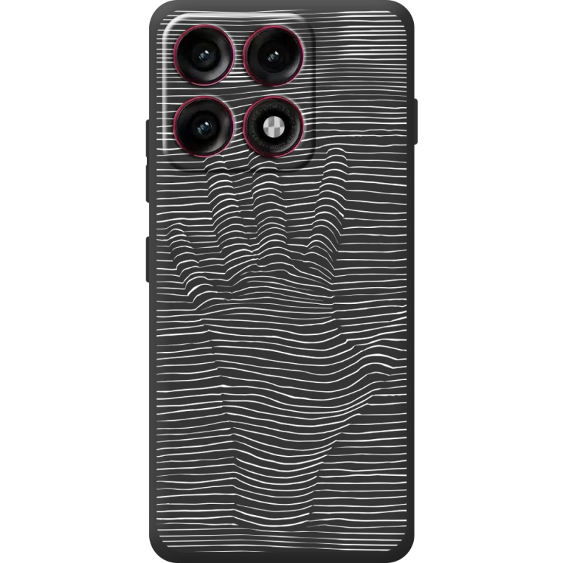 Чорний чохол BoxFace Moto Edge 70 Pro Optical Hand