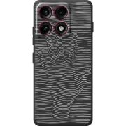 Чорний чохол BoxFace Moto Edge 70 Pro Optical Hand