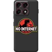 Чорний чохол BoxFace Moto Edge 70 Pro No Internet