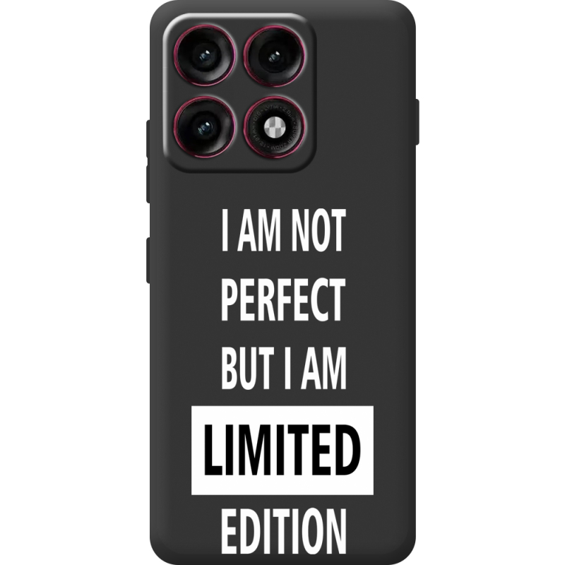 Чорний чохол BoxFace Moto Edge 70 Pro Limited Edition