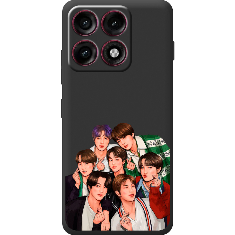 Чорний чохол BoxFace Moto Edge 70 Pro BTS