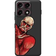 Чорний чохол BoxFace Moto Edge 70 Pro Титан