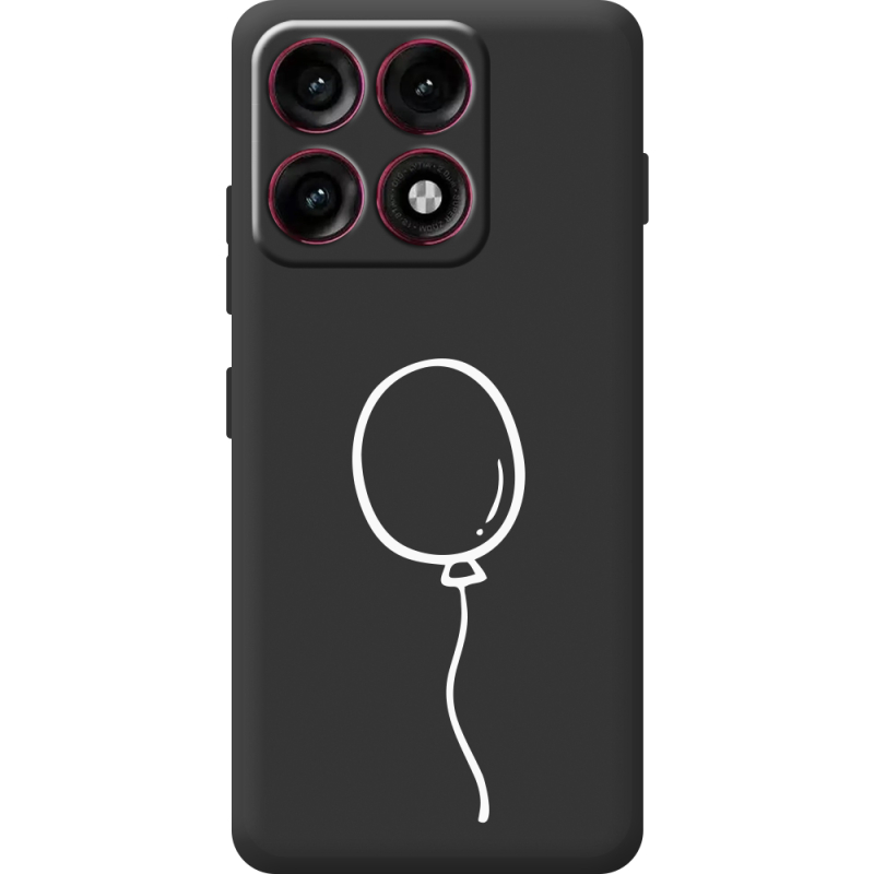 Чорний чохол BoxFace Moto Edge 70 Pro Balloon