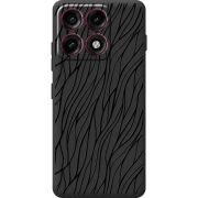 Чорний чохол BoxFace Moto Edge 70 Pro 