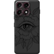 Чорний чохол BoxFace Moto Edge 70 Pro Eye