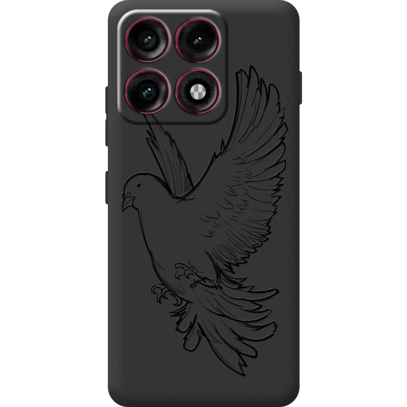 Чорний чохол BoxFace Moto Edge 70 Pro Dove