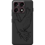 Чорний чохол BoxFace Moto Edge 70 Pro Dove