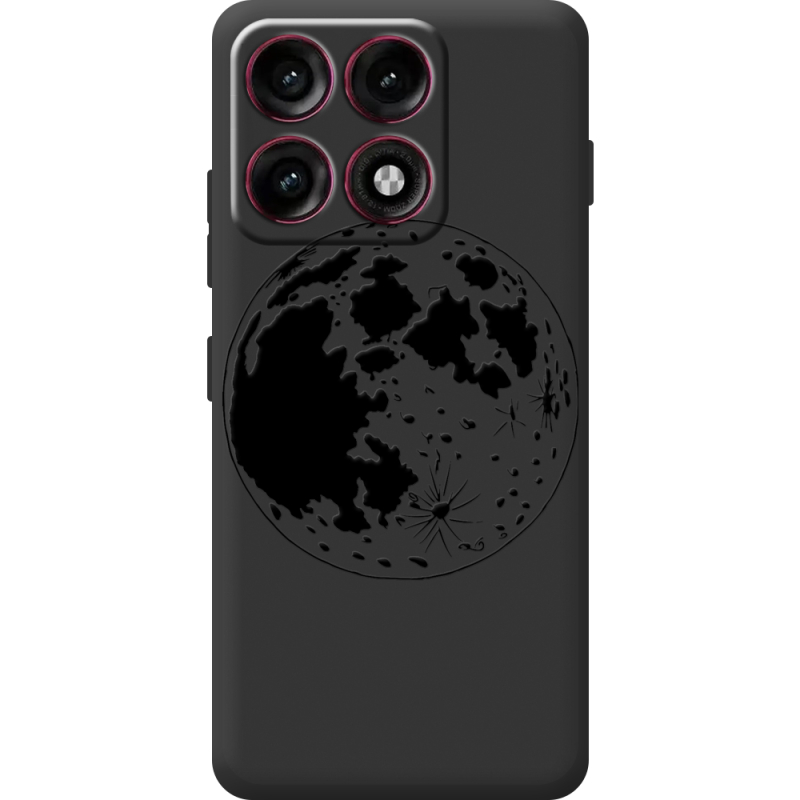 Чорний чохол BoxFace Moto Edge 70 Pro Planet