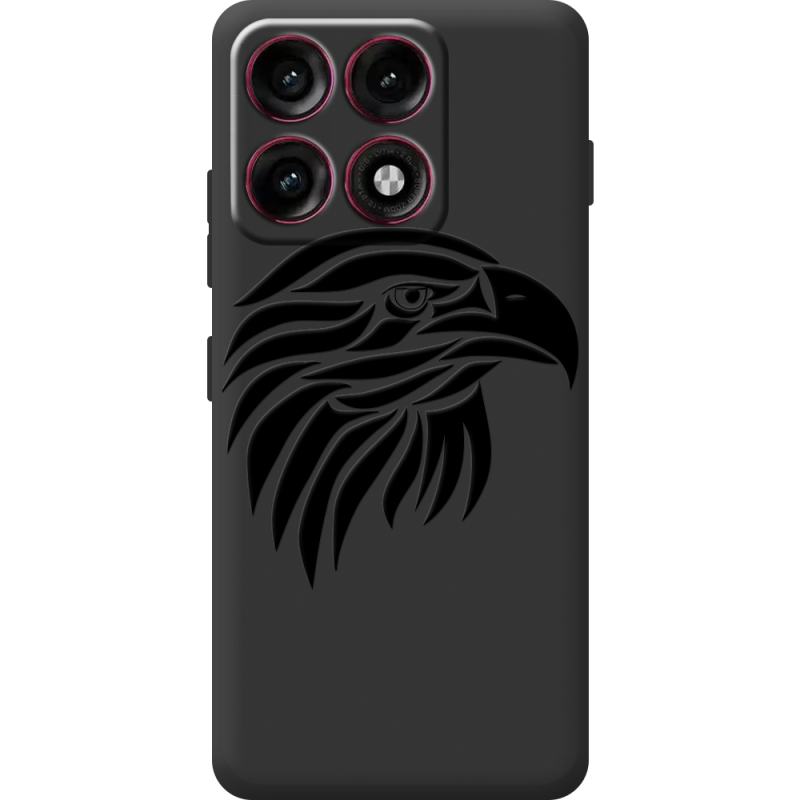 Чорний чохол BoxFace Moto Edge 70 Pro Eagle