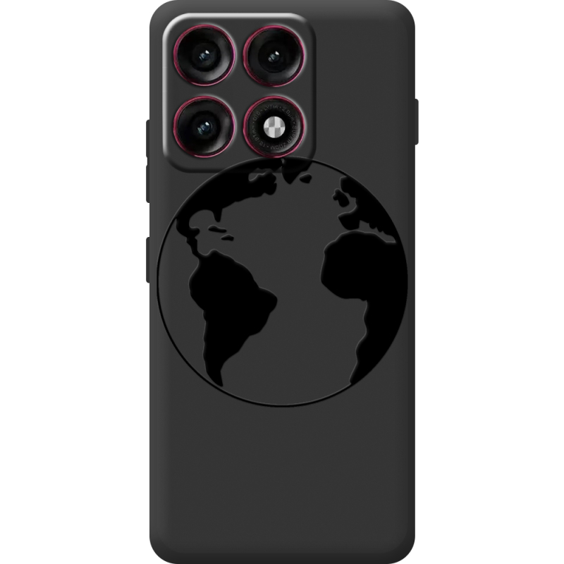 Чорний чохол BoxFace Moto Edge 70 Pro Earth