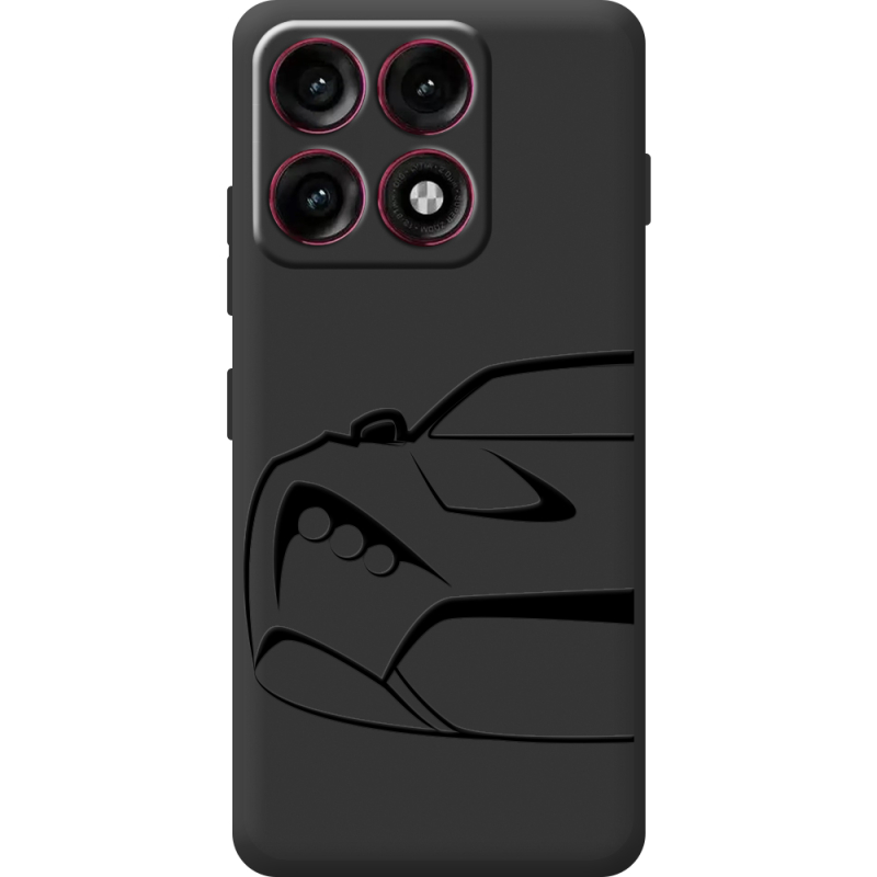 Чорний чохол BoxFace Moto Edge 70 Pro Sportcar