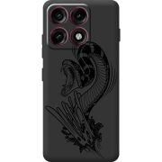 Чорний чохол BoxFace Moto Edge 70 Pro Snake