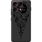 Чорний чохол BoxFace Moto Edge 70 Pro Hugin and Munin
