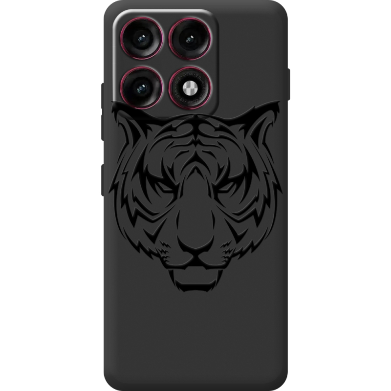 Чорний чохол BoxFace Moto Edge 70 Pro Tiger