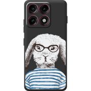 Прозорий чохол BoxFace Moto Edge 70 Pro MR. Rabbit