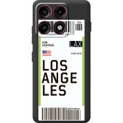 Прозорий чохол BoxFace Moto Edge 70 Pro Ticket Los Angeles