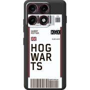 Прозорий чохол BoxFace Moto Edge 70 Pro Ticket Hogwarts
