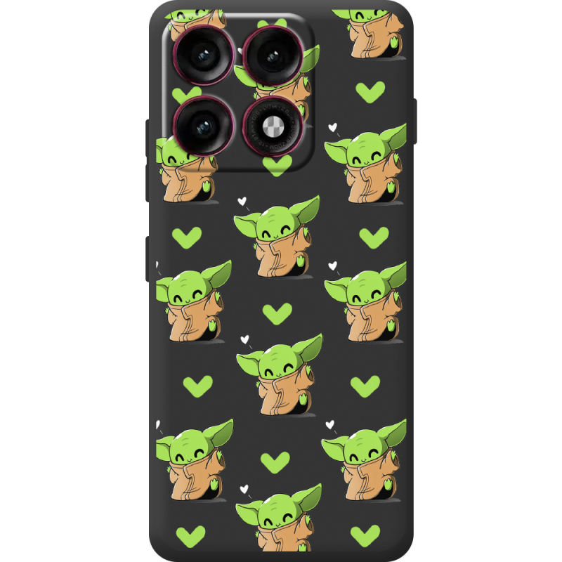 Прозорий чохол BoxFace Moto Edge 70 Pro Pattern Baby Yoda