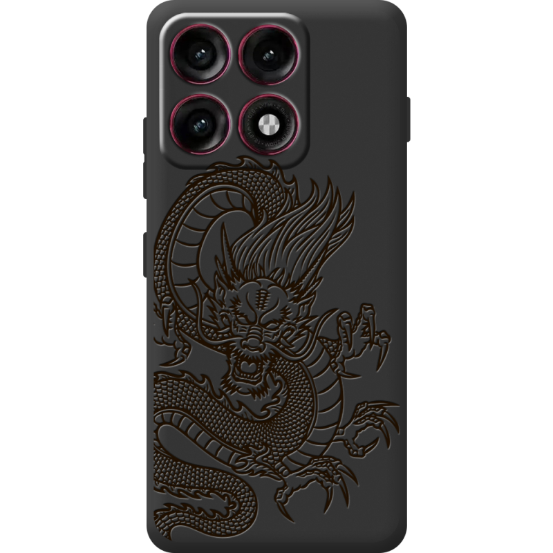 Прозорий чохол BoxFace Moto Edge 70 Pro Chinese Dragon