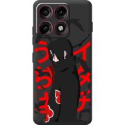 Прозорий чохол BoxFace Moto Edge 70 Pro Учиха Итачи