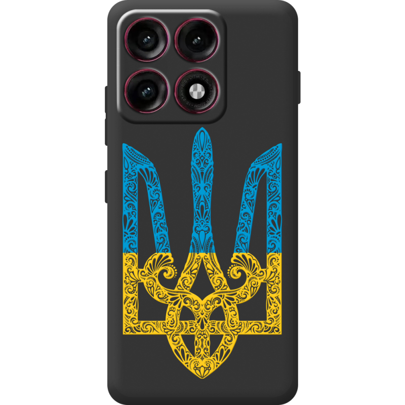 Прозорий чохол BoxFace Moto Edge 70 Pro Gold Trident