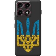 Прозорий чохол BoxFace Moto Edge 70 Pro Gold Trident