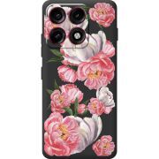Прозорий чохол BoxFace Moto Edge 70 Pro Peony Watercolor Style