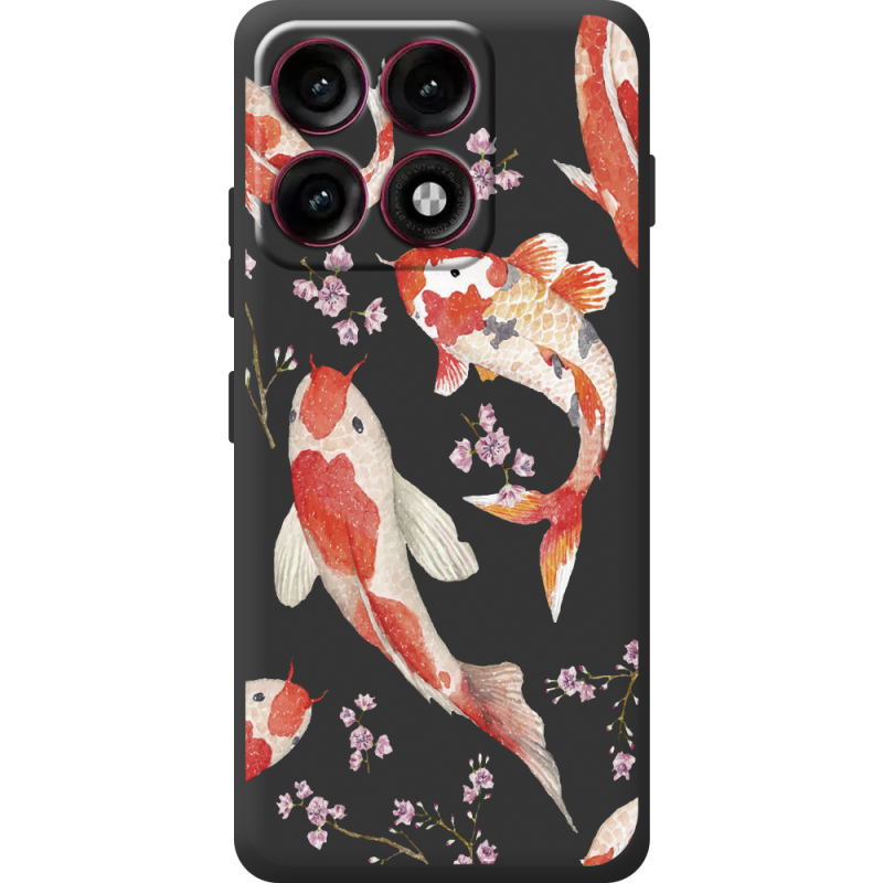 Прозорий чохол BoxFace Moto Edge 70 Pro Japanese Koi Fish