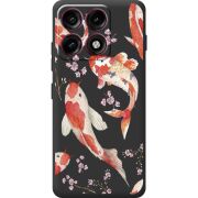 Прозорий чохол BoxFace Moto Edge 70 Pro Japanese Koi Fish