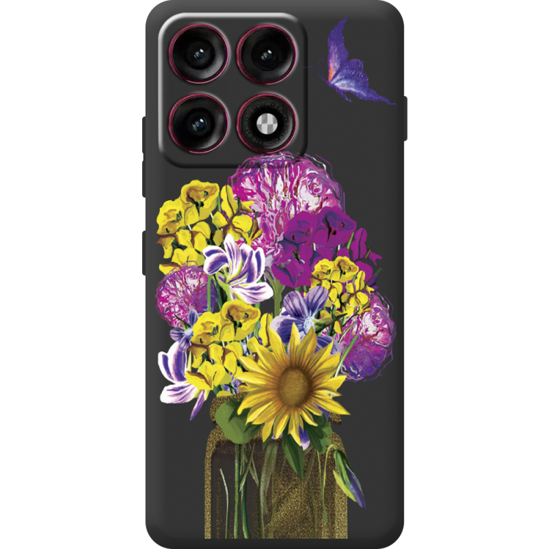 Прозорий чохол BoxFace Moto Edge 70 Pro My Bouquet