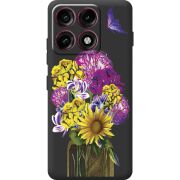 Прозорий чохол BoxFace Moto Edge 70 Pro My Bouquet