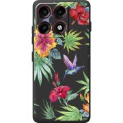 Прозорий чохол BoxFace Moto Edge 70 Pro Tropical