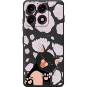 Прозорий чохол BoxFace Moto Edge 70 Pro Meow