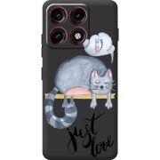 Прозорий чохол BoxFace Moto Edge 70 Pro Just Love