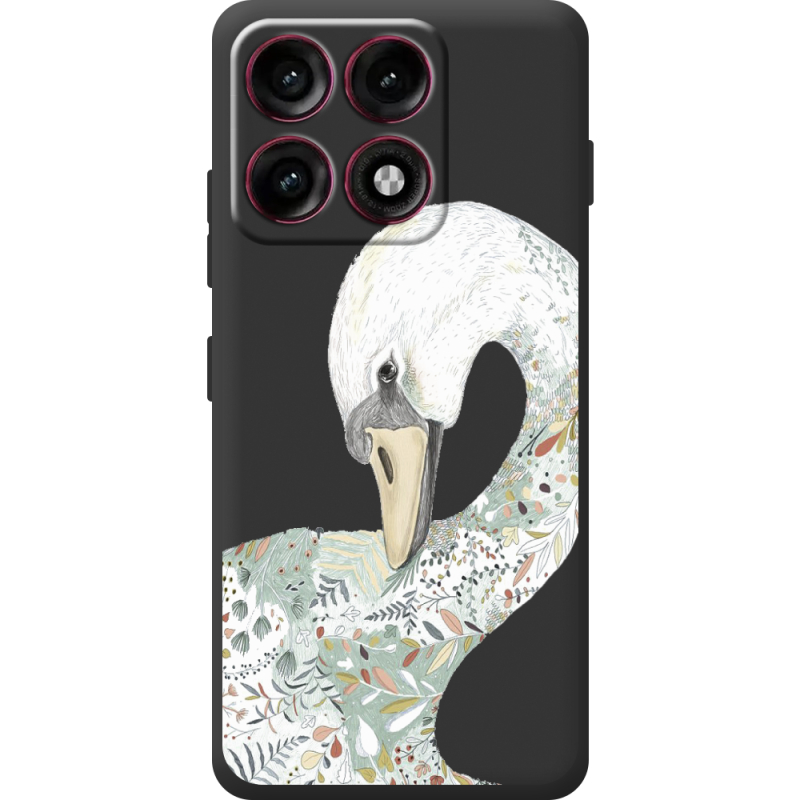 Прозорий чохол BoxFace Moto Edge 70 Pro Swan