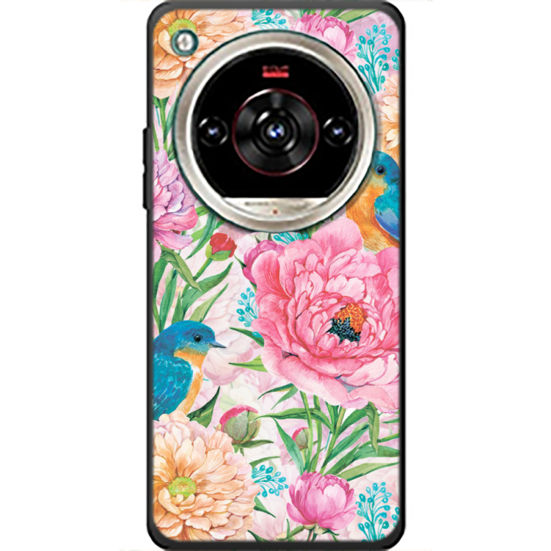 Чохол BoxFace Nubia Focus 2 Ultra Birds in Flowers
