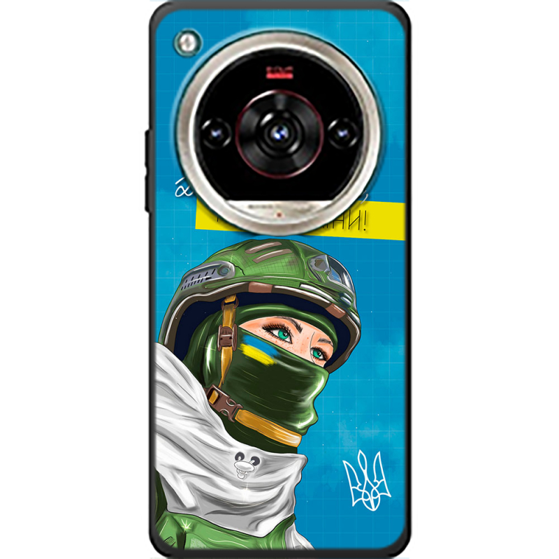 Чохол BoxFace Nubia Focus 2 Ultra Захисниця з України