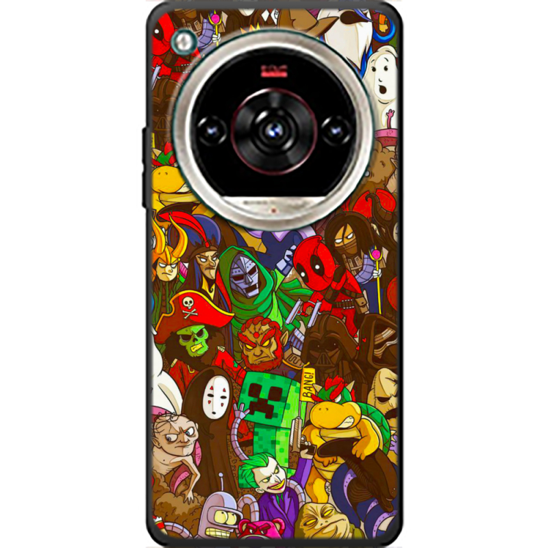 Чохол BoxFace Nubia Focus 2 Ultra Злодеи