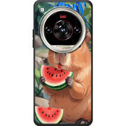 Чохол BoxFace Nubia Focus 2 Ultra Капібара з кавуном