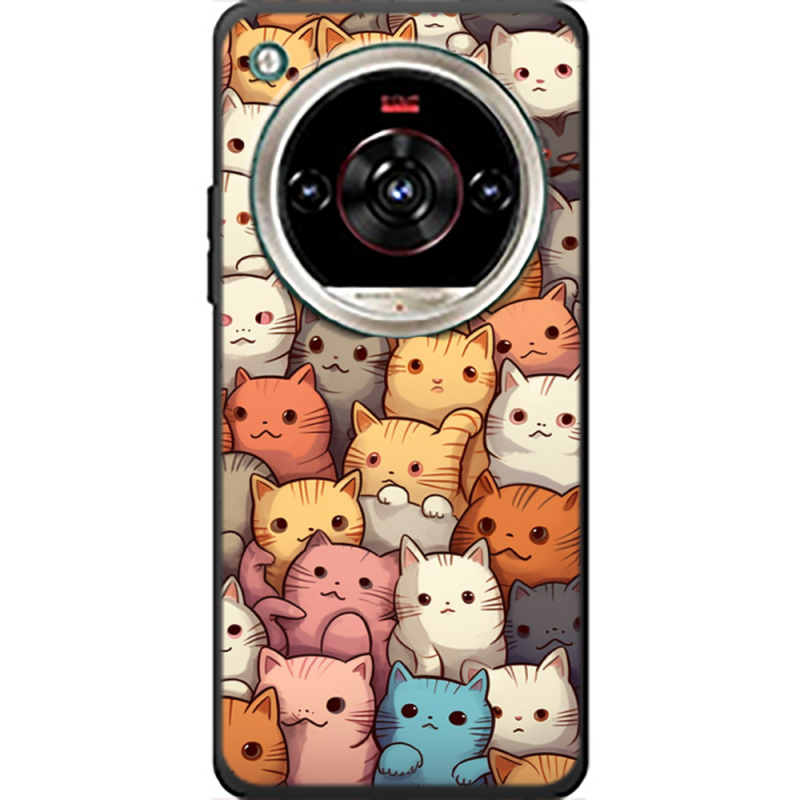 Чохол BoxFace Nubia Focus 2 Ultra Котики муркотики