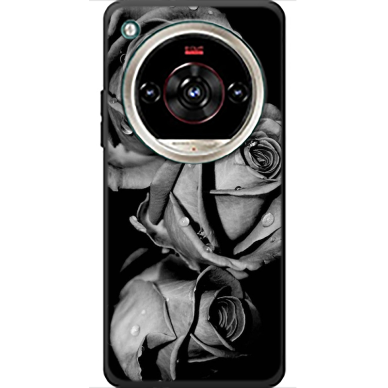 Чохол BoxFace Nubia Focus 2 Ultra Black and White Roses