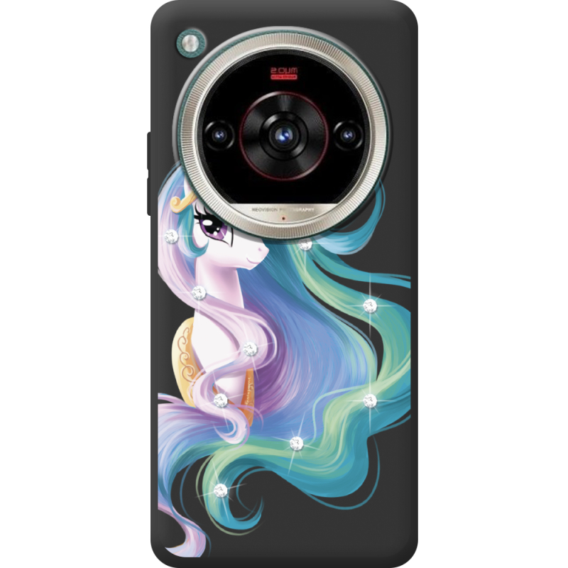Чохол зі стразами Nubia Focus 2 Ultra Unicorn Queen