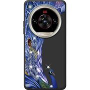 Чохол зі стразами Nubia Focus 2 Ultra Peafowl