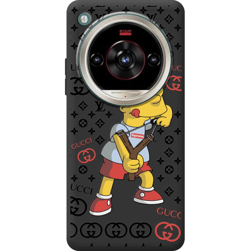 Чорний чохол BoxFace Nubia Focus 2 Ultra Yellow Fun