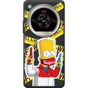 Чорний чохол BoxFace Nubia Focus 2 Ultra White Bart