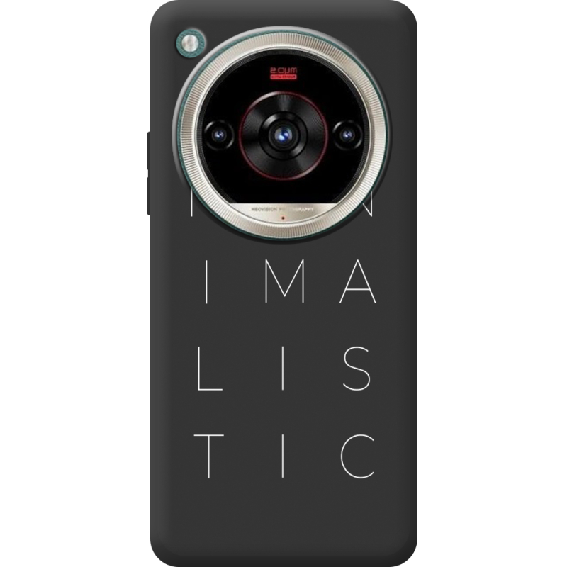 Чорний чохол BoxFace Nubia Focus 2 Ultra Minimalistic