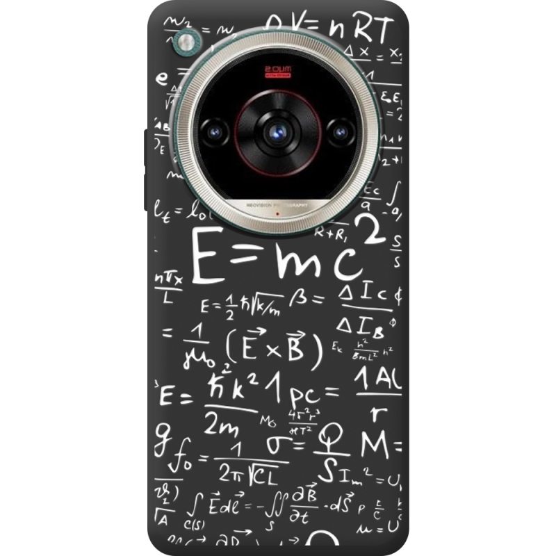 Чорний чохол BoxFace Nubia Focus 2 Ultra E=mc2