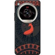 Чорний чохол BoxFace Nubia Focus 2 Ultra Ornament